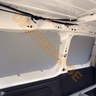 Habillage bois parois Citroen Berlingo Van III 2018+ contreplaqué filmé gris - photo générique Habillage bois parois Citroen Berlingo Van III 2018+ contreplaqué filmé gris - photo générique