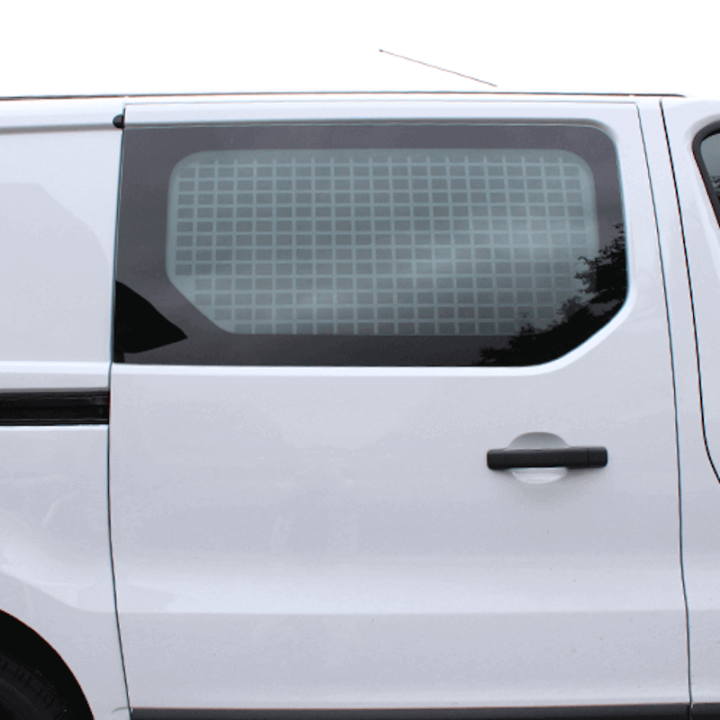 Grilles anti-effraction Volkswagen Crafter - vue extérieure porte latérale