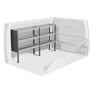 Aménagement pour Citroen Jumpy 2007-2016 (gauche) vue de face