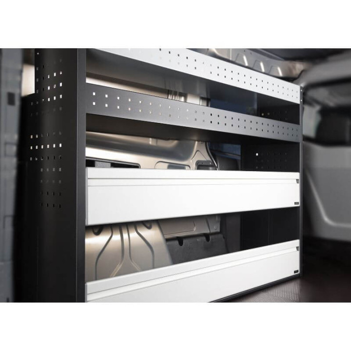 Aménagement PROVAN L1390mm (gauche) pour Nissan NV250 2019-2021 (photo générique) - ex côté gauche