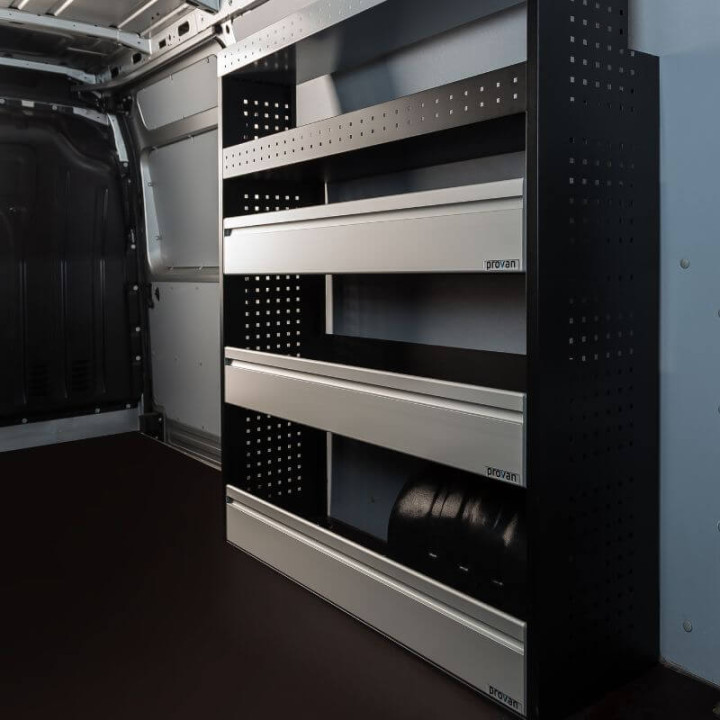 Aménagement PROVAN (gauche ou droite) pour Nissan NV400 2010-2021 (photo générique) - côté
