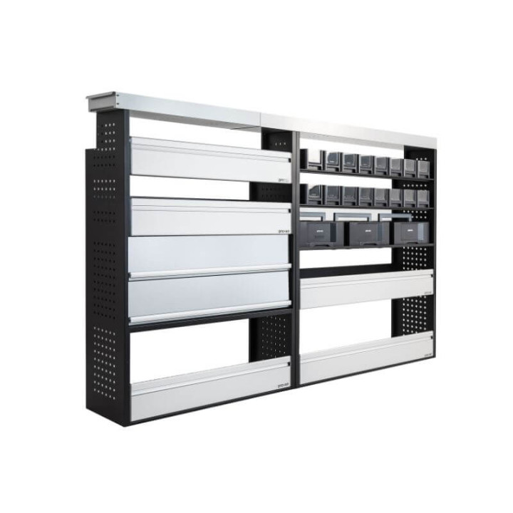 Aménagement PROVAN double (gauche) pour Nissan NV400 2010-2021 (photo générique) - vue de côté
