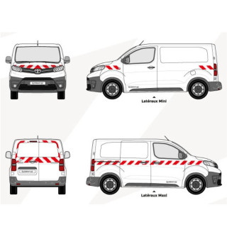 Kit de balisage pour Toyota Proace à partir de 2016+