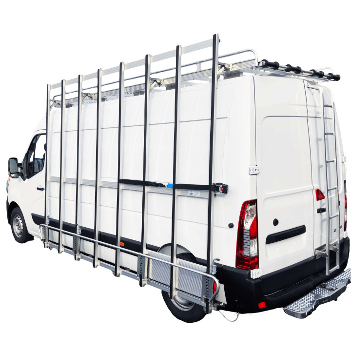 Pupitre Porte-Verre (Berce-vitre) extérieur pour Opel Movano 2022+. Photo générique non contractuelle.