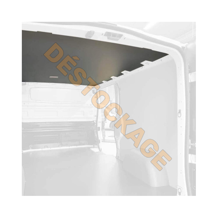 Protection plafond pour Opel Combo Cargo L1H1 2018+ en polypropylène 4mm gris. (photo générique)
