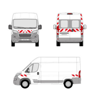 Kit de balisage - Peugeot Boxer H2/H3