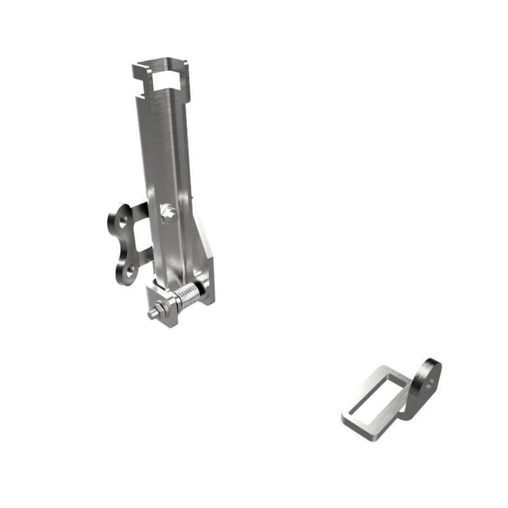 Vue détaillée de la pièce gauche de l’arrêt de porte arrière Volkswagen T7 2025+