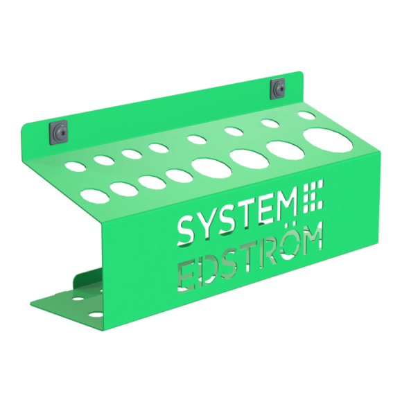 Support outils Edstrom - vue de côté Support outils Edstrom - vue de côté