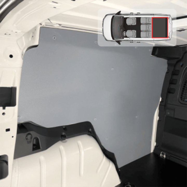 Habillage bois parois Volkswagen T7 2025+ Double Cabine ProCab - photo générique