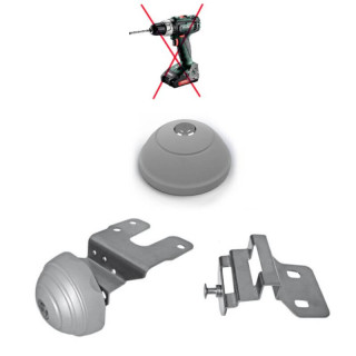 Serrure antivol sans perçage pour portes arrière pour Citroen Jumper 2006+