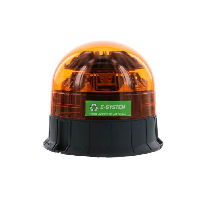 Gyrophare LED orange écologique – Fixation 3 points à visser