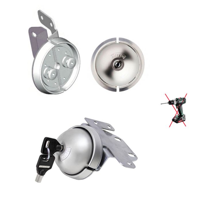 Serrure Meroni sans perçage pour Fiat Doblo 2022+