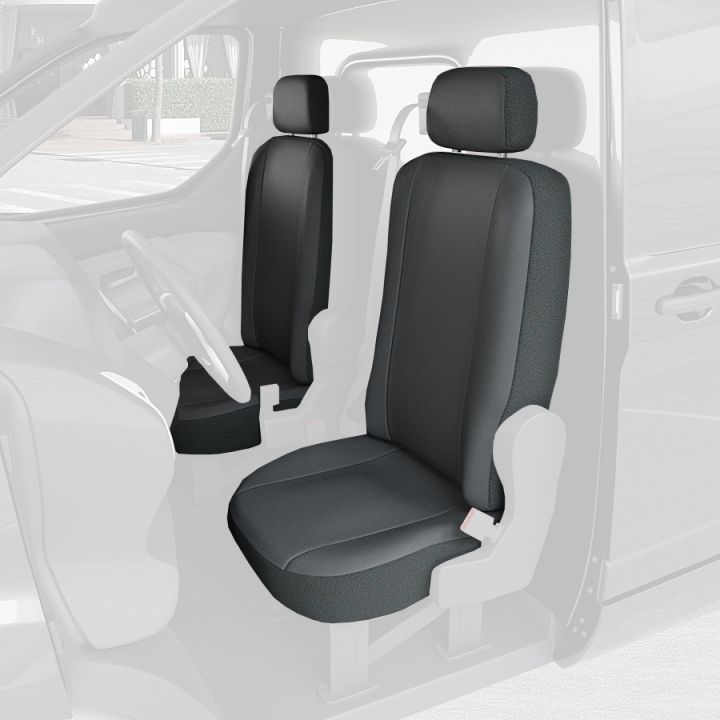 Housses de siège en simili cuir pour Renault Trafic 2014-2024