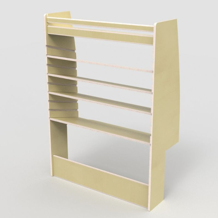 Casier de rangement en bois pour utilitaire Volkswagen T7 2025+