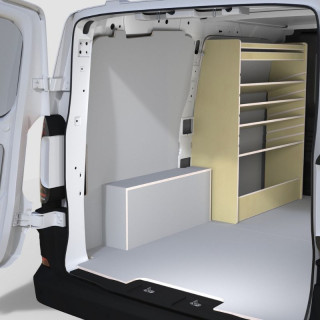 Aménagement bois incliné Volkswagen T7 2025+ P380mm