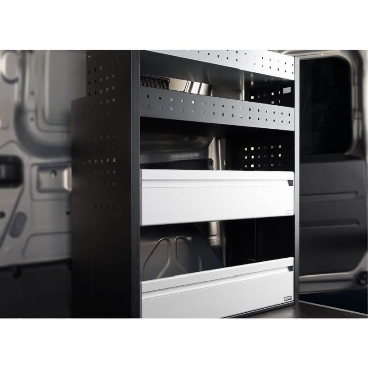 Aménagement PROVAN L830mm (gauche ou droite) pour Renault Kangoo Van E-Tech 2022+ (photo générique) - ex côté gauche