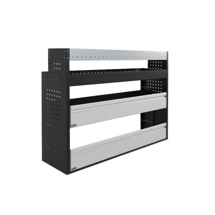 Aménagement PROVAN L1390mm (gauche) pour Citroen e-Berlingo 2021+ - vue de côté