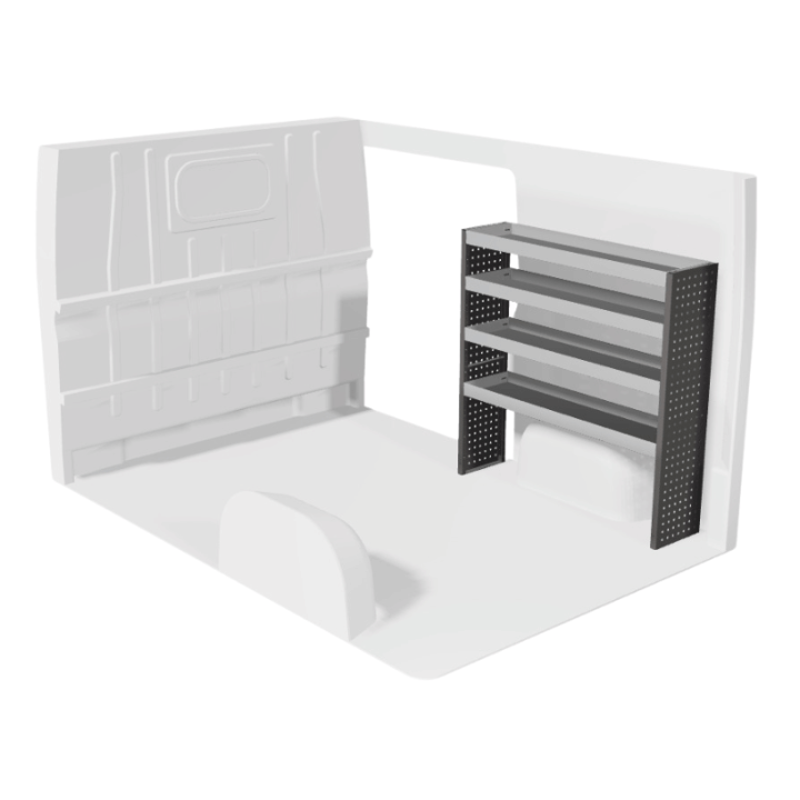 Aménagement pour Mercedes Sprinter eSprinter 2023+ droit vue de face