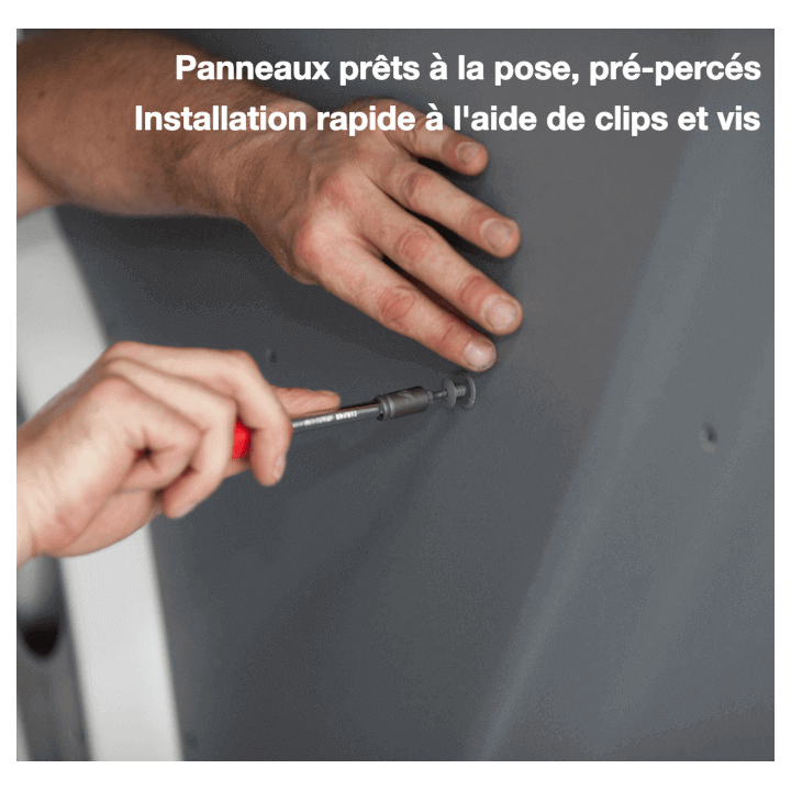 Habillage bois complet pour Mercedes eSprinter 2023+ - montage facile