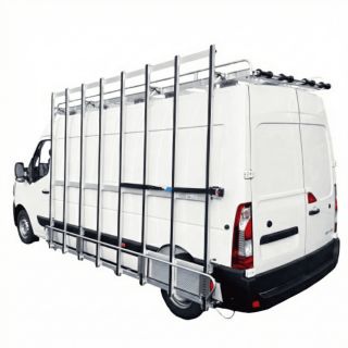 Pupitre Porte-Verre (Berce-vitre) extérieur pour Mercedes eSprinter 2023+. Photo générique non contractuelle.