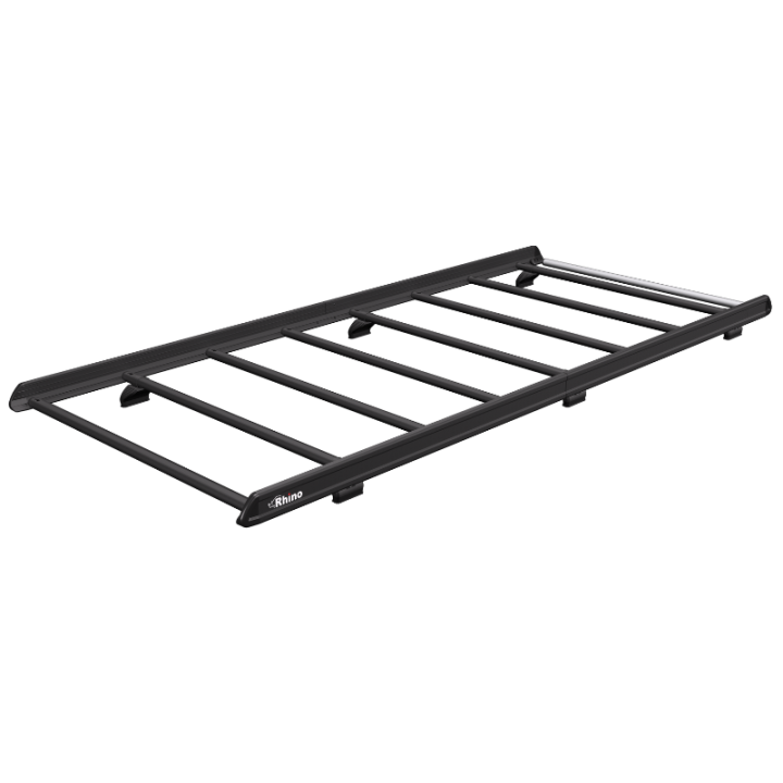 Galerie de toit aluminium noir pour Opel Vivaro 2014-2019