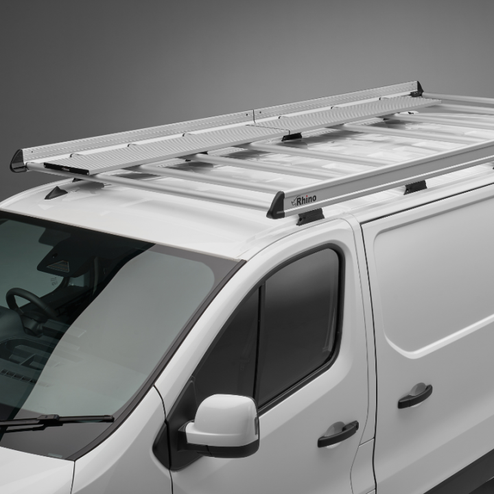 Galerie de toit Rhino KammEdge grise pour Volkswagen Crafter 2017+