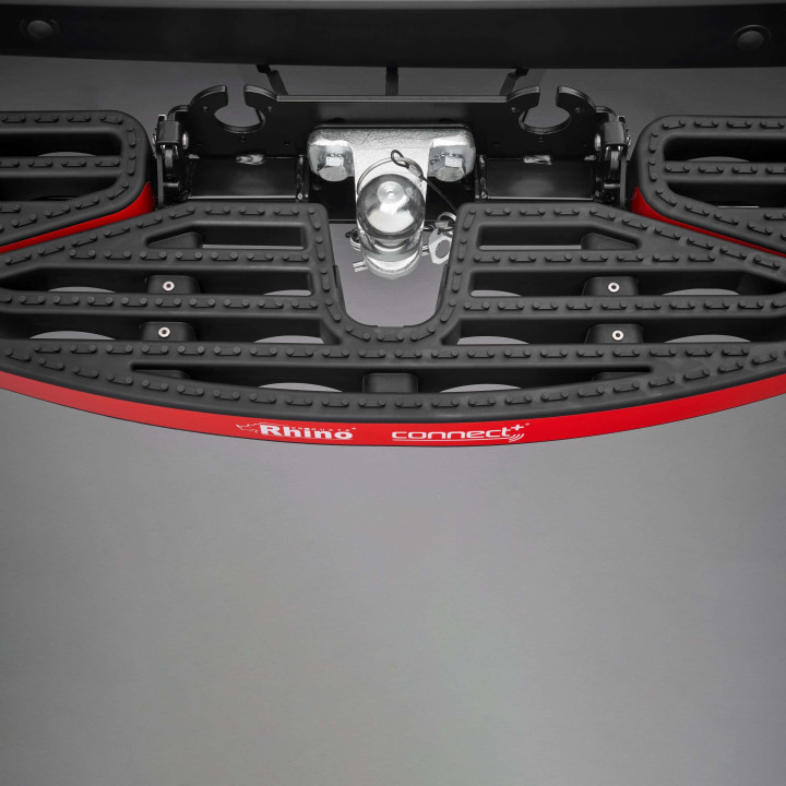Marchepied TwoStep amovible - vue du dessus pour Ford E-transit Custom 2024+