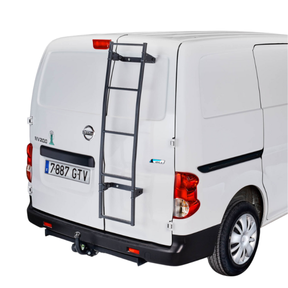 Echelle de porte acier fixe - Ford E-transit Custom 2024+ - photo non contractuelle
