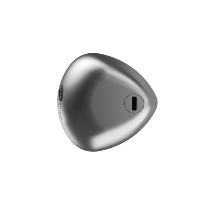 Serrure antivol utilitaire Daken Blackstone Combo triple grise, vue de face