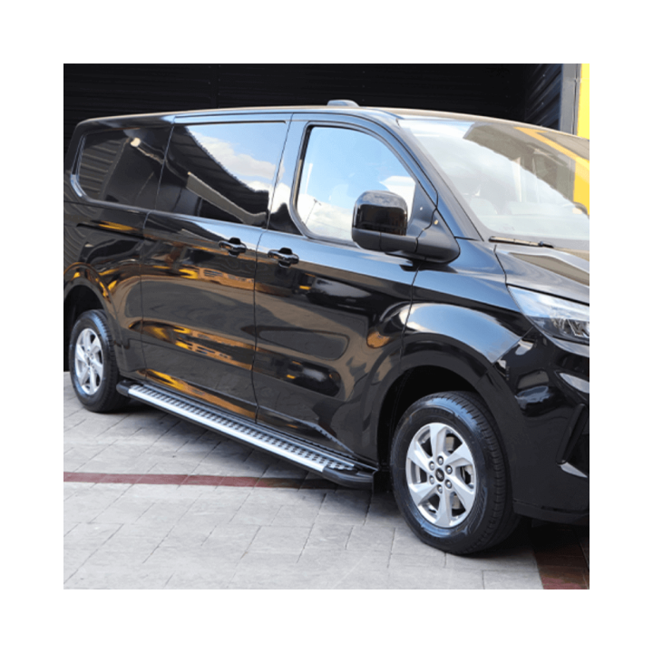 Marchepied latéral fixe pour Ford Custom 2023+ L2 Aluminium