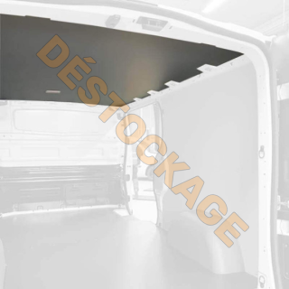 Protection plafond pour Ford Transit Custom L1 2023 en polypropylène 4mm gris. (photo générique)