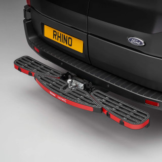 Marchepied TwoStep amovible vue sur véhicule pour Volkswagen e-Transporter 2025+