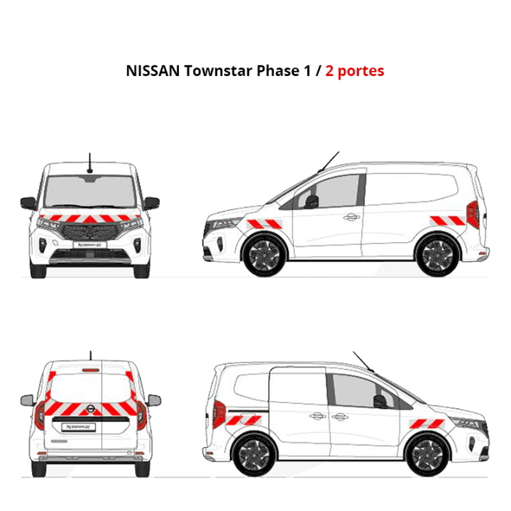 Kit de Balisage - Nissan Townstar EV 2022+