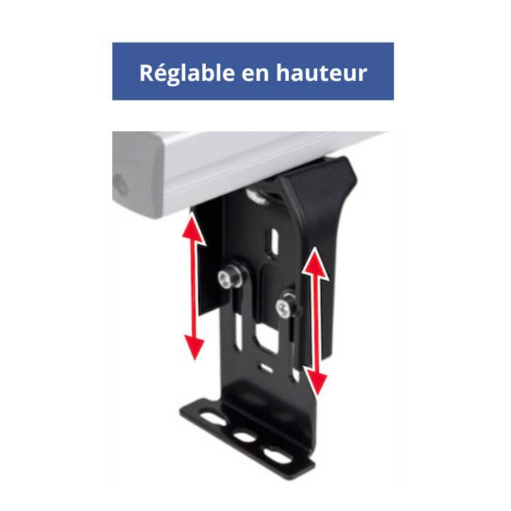 Barres de toit réglables en hauteur