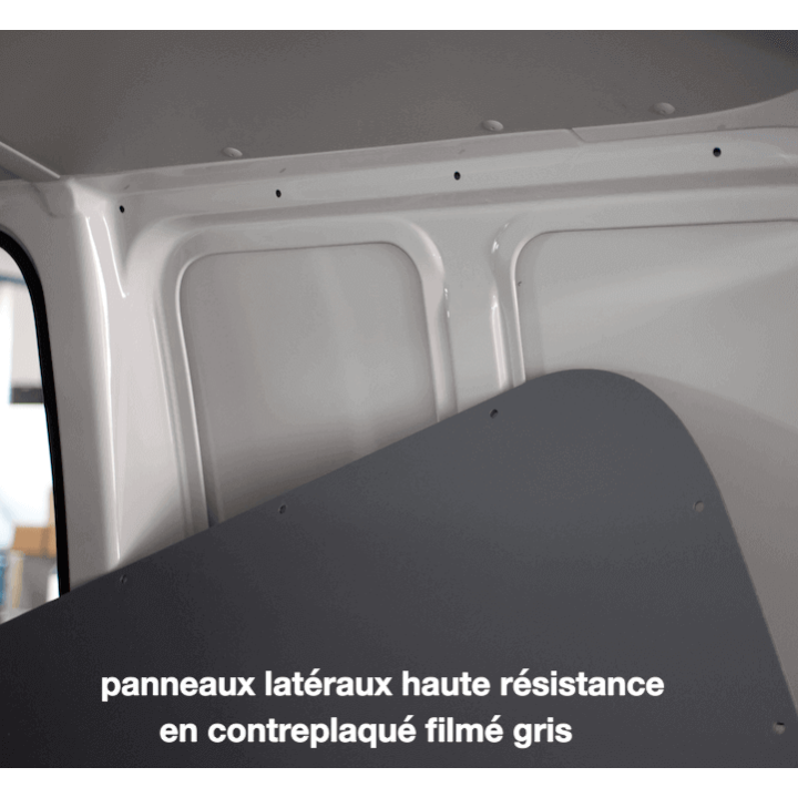 Panneaux protection parois en contreplaqué filmé haute résistance pour Renault Kangoo Van E-TECH electric 2021+