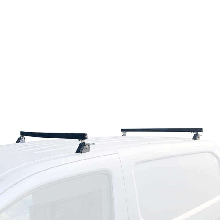 Barres De Toit Aluminium Pour Renault Kangoo L2 Long (2022+) - Capacité 75 Kg - Pour Coffre, Vélos, Skis
