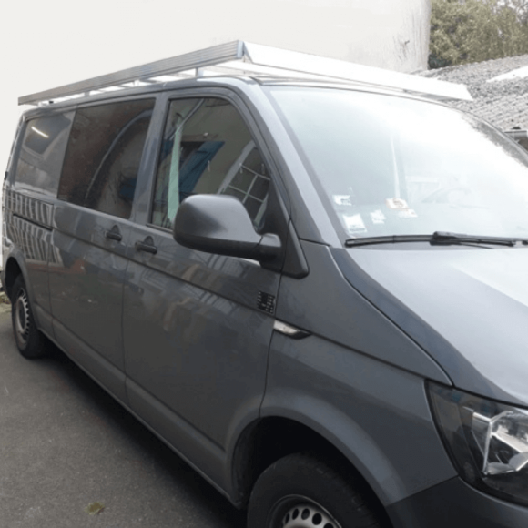 Galerie Volkswagen Transporter T6 / T6.1 avec déflecteur de série