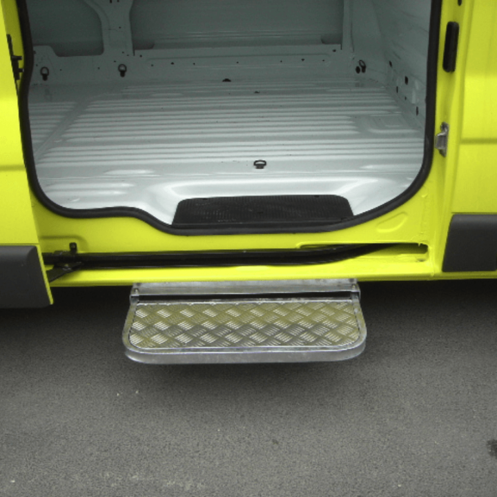 Marchepied latéral rétractable - Ford Transit - avec marche en aluminium