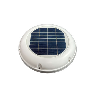 Aérateur de toit solaire - vue du dessus Aérateur de toit solaire - vue du dessus