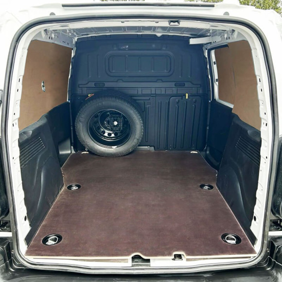 Habillage bois complet pour Toyota Proace City 2020+ - détails protection parois (photo non contractuelle)